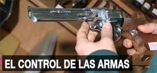 Funciones de la Guardia Civil, El control de las armas