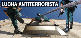 Funciones de la Guardia Civil, Lucha antiterrorista (GAR y Servicio de Información)