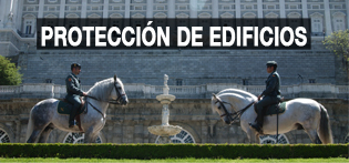 Funciones de la Guardia Civil, Protección de edificios